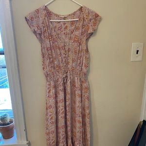 Boho floral dress
